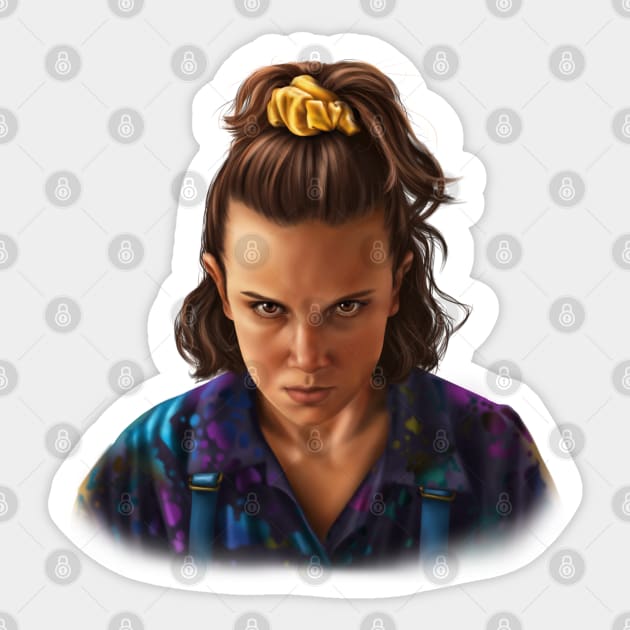 Eleven Sticker by mayyaflowers